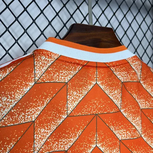 1998 Retro Netherlands National Team Home Football Shirt  — view 4