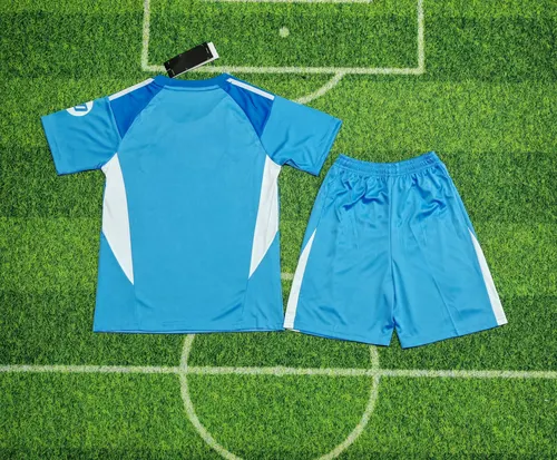 2025/2026 Real Madrid Édition Spéciale Bleu Maillot de football  Taille Enfant — view 2