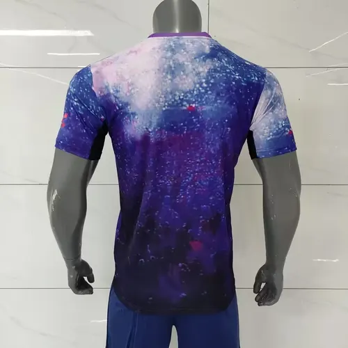 Camisa de Futebol Versão Jogador Conceito Roxo Manchester City 2025/2026  — view 2