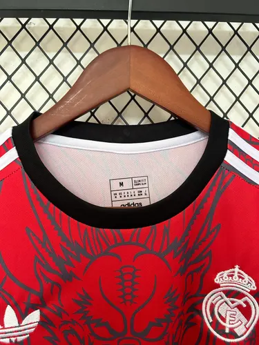 2025/2026 Real Madrid Dragon Red Special Edition Football Jersey  — view 3