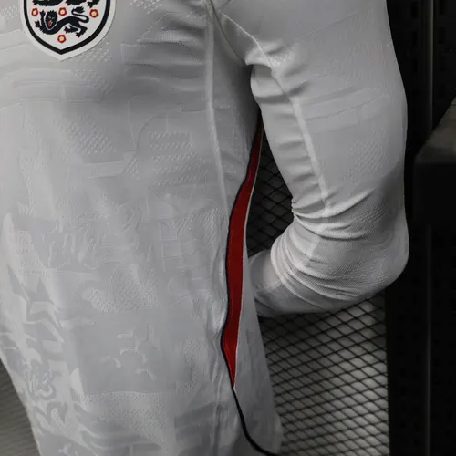 2026 Long Sleeve Player Version England Home Football Jersey  — view 7