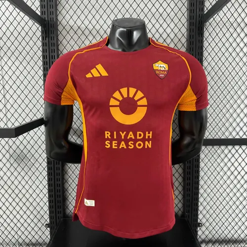 2025/2026 Player Version Roma Home Football Jersey 