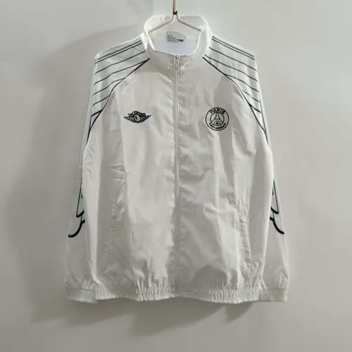 2025/2026 Paris Saint-Germain Windbreaker White Football Shirt  