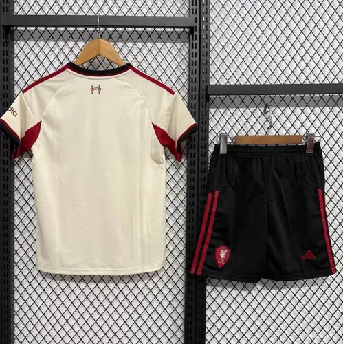 Camisa de Futebol Away Liverpool 2025/2026 -   Tamanho Infantil — view 2