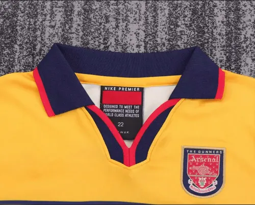 1997-1999 Retro Arsenal Away Football Shirt  Kids Size — view 3