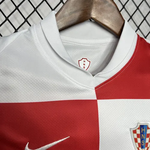 Maillot Domicile Équipe Nationale de Croatie 2024-2025 Taille Enfant  — view 5