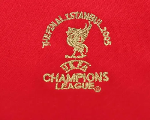 2004-2005 Retro Liverpool Heim Trikot AAA fan-gradät Kindergröße — view 6