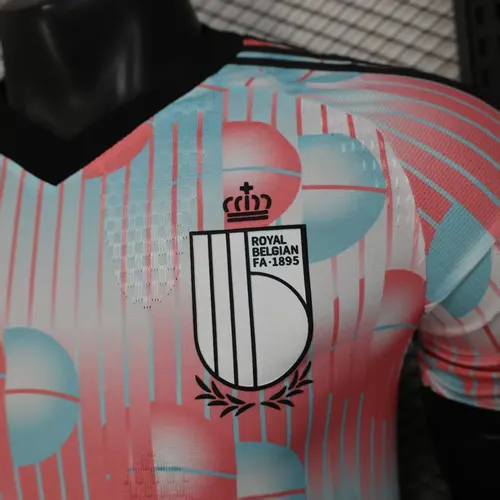 Camisa de Futebol Away da Seleção da Bélgica Player Version 2026  — view 5