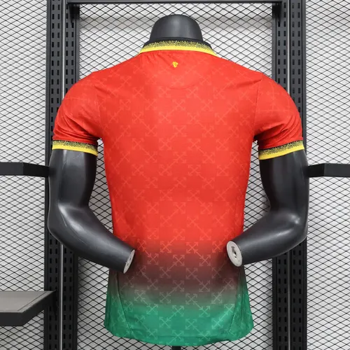 2025/2026 Player Version AC Milan Co-Branded Edition 02 Red Football Jersey  — view 2