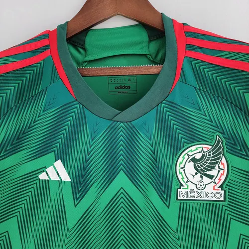 2022 FIFA World Cup Mexico Home Soccer Jersey — view 3