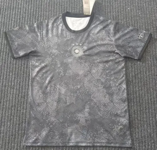 Camisa de Futebol Training Suit Cinza da Argentina 2025/2026  — view 1
