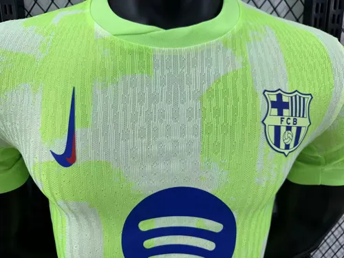Camiseta de Fútbol Tercera Visitante Versión Jugador Barcelona Sin Spotify 2024/2025  — view 3