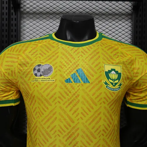 2026 Version Joueur Maillot Domicile Équipe Nationale Afrique du Sud AAA qualité fan — view 3