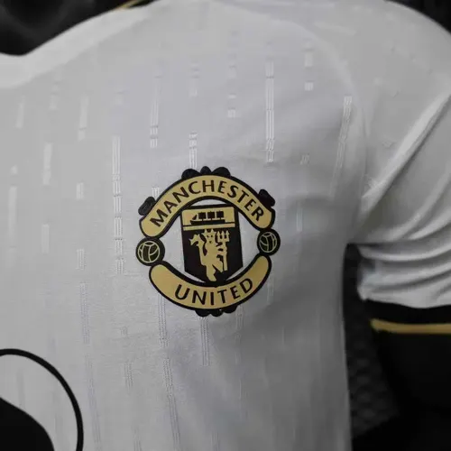 Maillot édition spéciale version joueur Manchester United 2026/2027 Blanc Football   — view 6