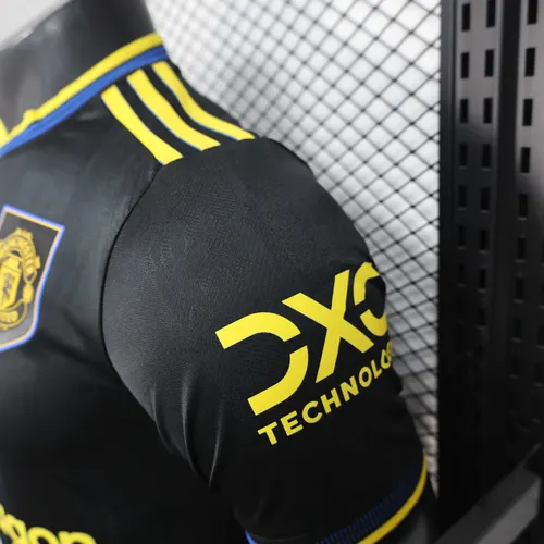 2025/2026 Versión Jugador Manchester United Tercera Equipación Visitante Camiseta de Fútbol  — view 8