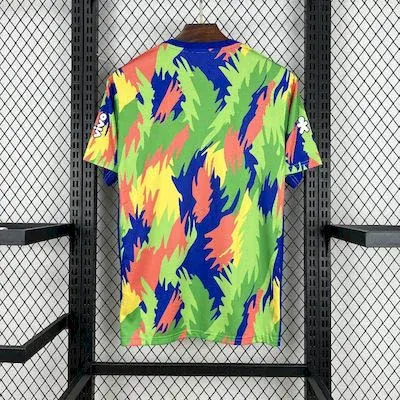 2025-2026 Brazil Pre-match training Football Shirt  — view 2