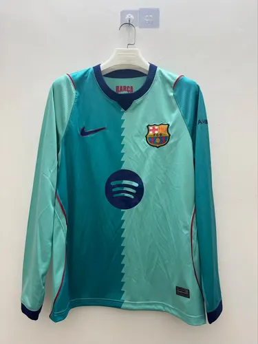 Camiseta de fútbol de manga larga de Barcelona 2026/2027 Tercera Visitante  