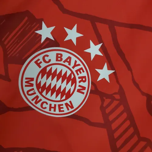 Coupe-vent maillot de football 2021/2022 Bayern Munich rouge  — view 4