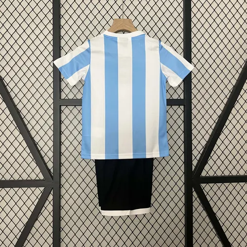 Maillot Domicile Argentine 1986 Rétro AAA qualité fan Taille Enfant — view 4