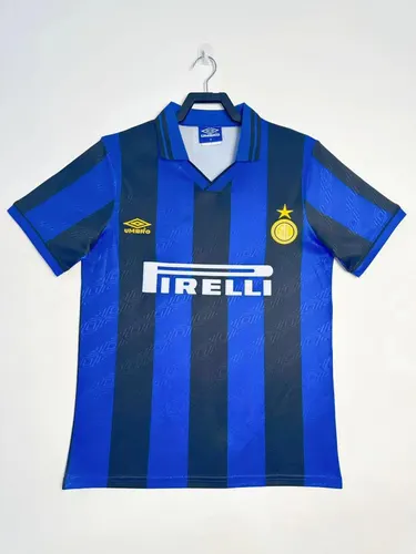 1995/1996 Maillot Domicile Rétro Inter Milan 