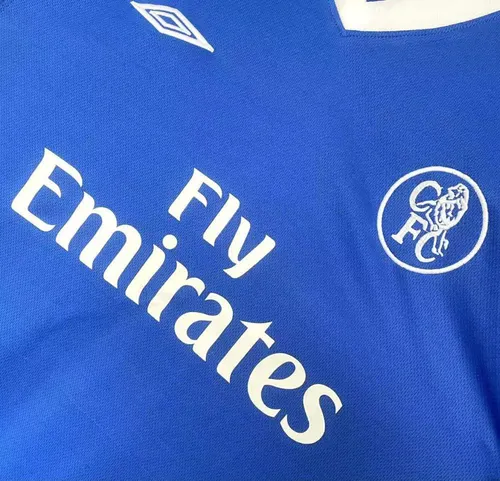 Camisa de Futebol Retro Chelsea Casa 2003-2005  — view 7
