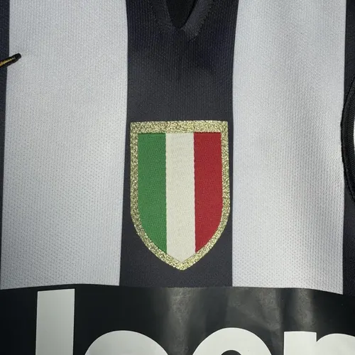قميص كرة قدم ريترو Juventus المنزلي بأكمام طويلة 2014/2015 جودة تايلاندية  — view 6