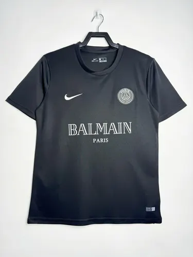 2020 Retro Psg Paris Saint-Germain Cuarta Ropa de Entrenamiento Negra Camiseta de Fútbol  — view 1