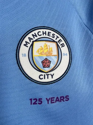 Camisa de Futebol Retro Manchester City Home 2019-2020 Qualidade Tailândia — view 7