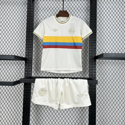 2024 Kolumbien 100-Jahr-Jubiläumsedition Fußballtrikot AAA Fan-Qualität Kindergröße