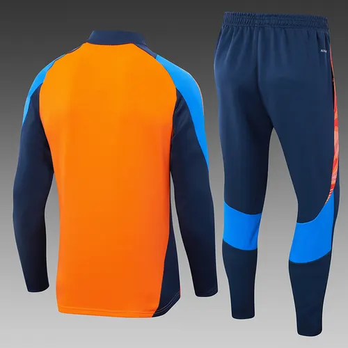 Conjunto de entrenamiento de media cremallera naranja de la Juventus 2024/2025  — view 2