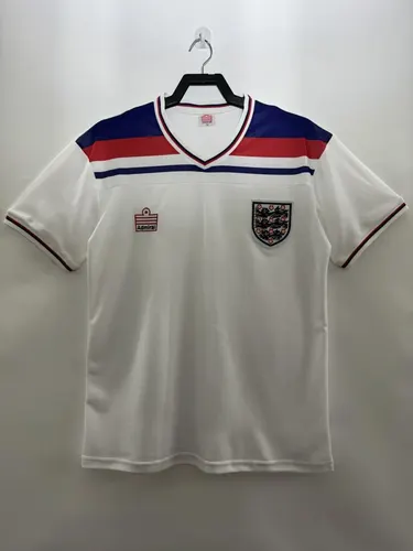 1982 Retro England Heim-Fußballtrikot
