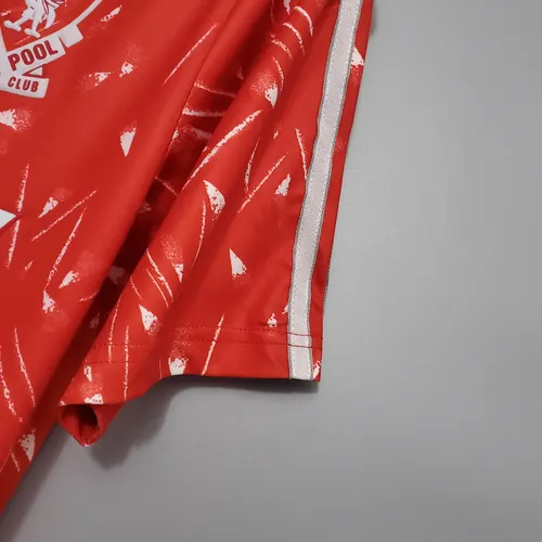 Retro 1989/1991 Liverpool Camisa de Futebol Principal   — view 8