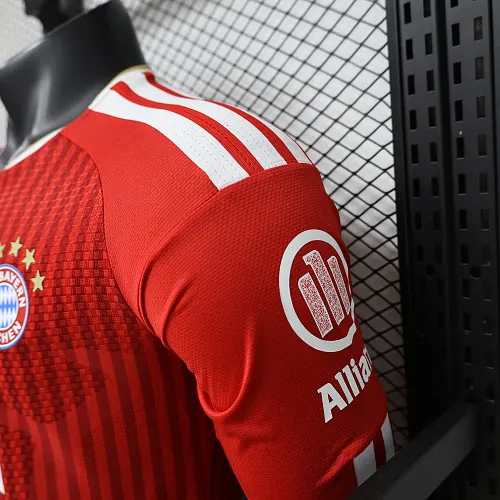 2026/2027 Mangas Longas Versão Jogador Bayern Munich Casa Camisa de Futebol   — view 7