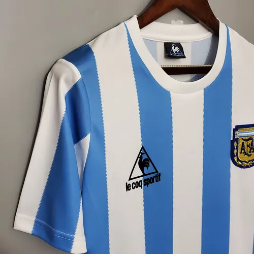 Maillot domicile rétro équipe nationale Argentine 1986 — view 6