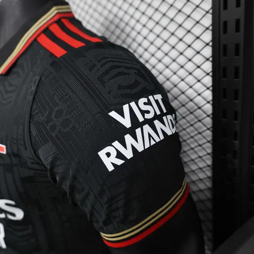 2025/2026 Versión Jugador Arsenal Edición Especial Negra Camiseta de Fútbol  — view 7