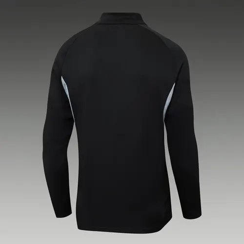 2025 Argentina Half-Pull Training Suit Black Football Shirt  Set — view 4