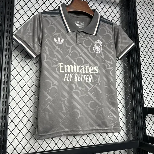 2024/2025 Real Madrid Terceiro Visitante Camisa de Futebol  Tamanho Infantil — view 4