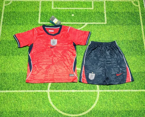 2026 England Auswärts Fußballtrikot   Kindergröße