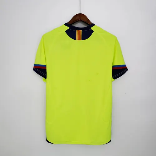 Camiseta de Fútbol Retro Visitante 2005/2006 Barcelona Calidad Thai — view 2