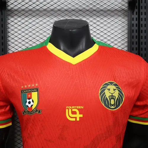 2025/2026 قميص منتخب الكاميرون الخارجي نسخة اللاعب جودة تايلاندية — view 3
