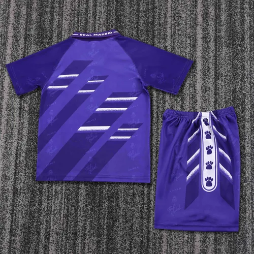 Maillot Extérieur Rétro Real Madrid 1994-1996  Taille Enfant — view 2