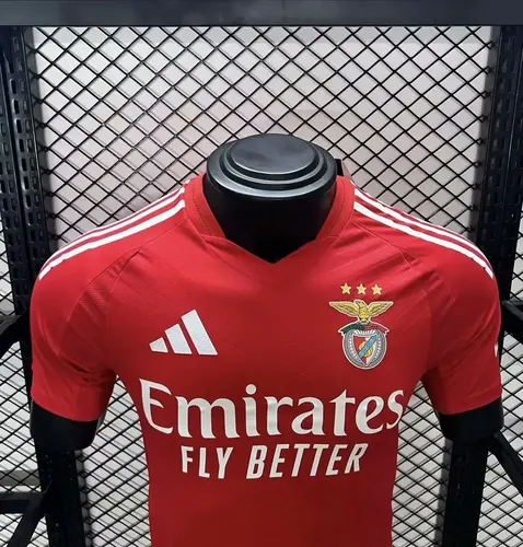 2024/2025 Spielerversion Benfica Heim-Fußballtrikot — view 3