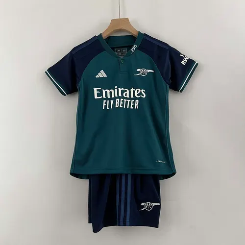 Camiseta de fútbol infantil 2023/2024 Arsenal Tercera Visitante — view 1