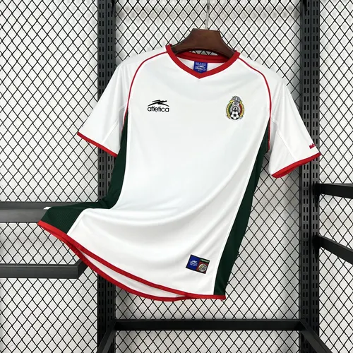 2002 Retro Mexiko National Auswärtstrikot AAA Fan-Qualität — view 1