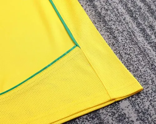 2004 Retro Brazil Home Football Shirt   Kids Size — view 5