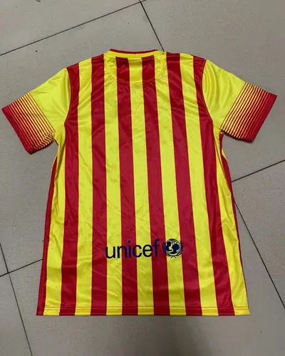 Maillot de football extérieur rétro Barcelone 2013/2014  — view 2