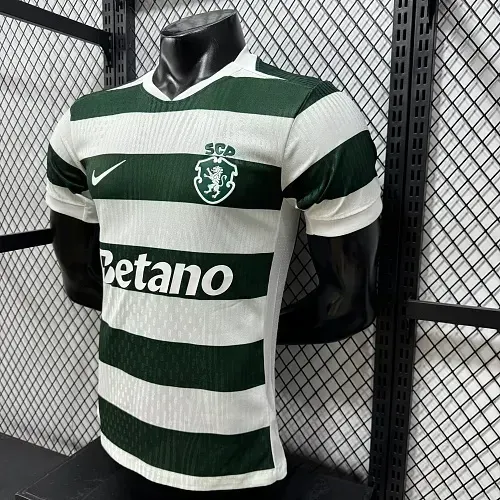Camiseta de fútbol Sporting Lisbon Home Player Version 2026/2027   — view 4