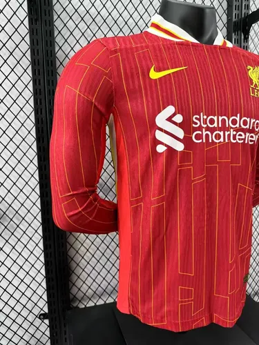 Maillot Domicile Liverpool Version Joueur Manches Longues 2024/2025  — view 7