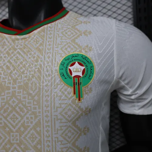 2026 Spielerversion Marokko Nationalmannschaft Auswärtstrikot AAA Fanqualität — view 5
