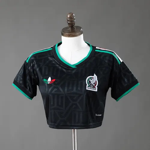 2026 Mexique Troisième Extérieur Femmes Crop Top Style
